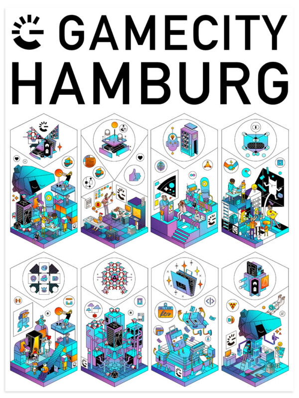 HAMBURG GAME CITY – KEY ART