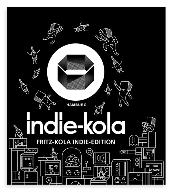 INDIE KOLA – BOTTLE LABEL